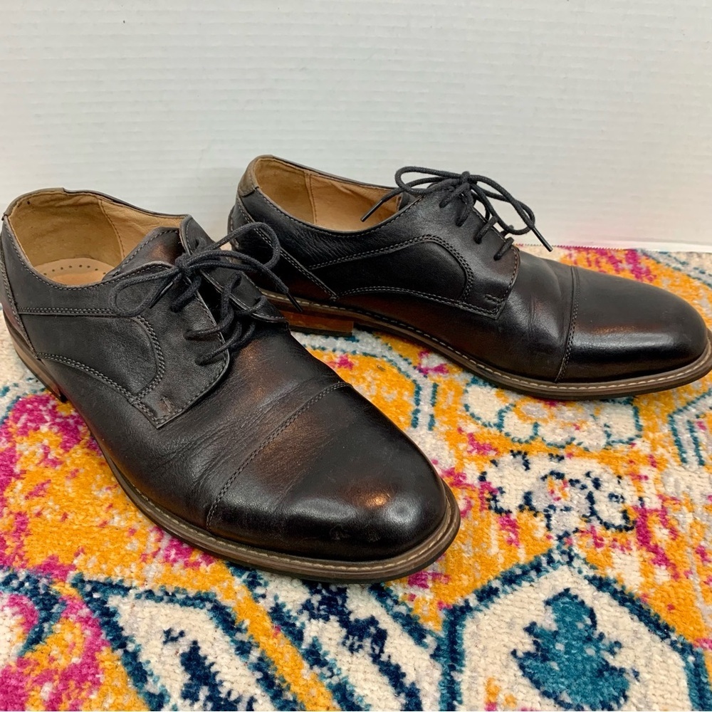 Florsheim Cap Toe Leather Oxford Dress Shoes